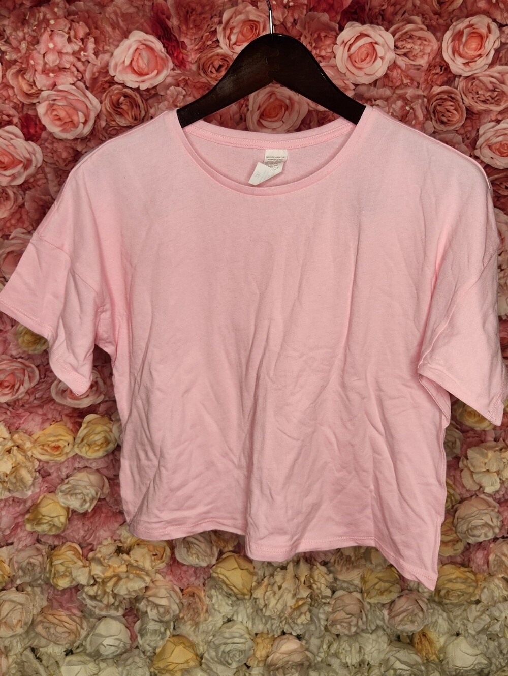 Women’s Short Sleeve Crewneck Top - Light Pink (2pack)